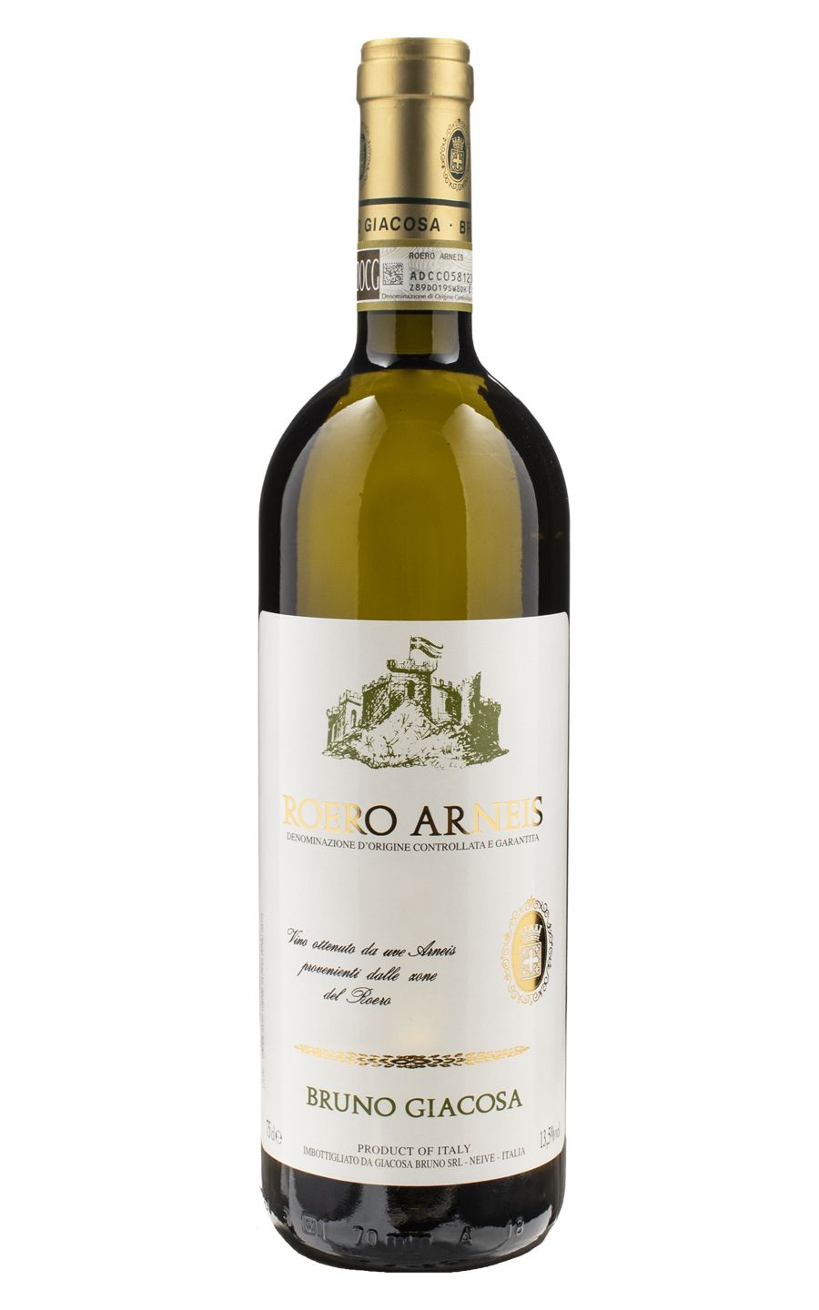 ROERO ARNEIS 2018 750ml BRUNO GIACOSA 白 Roero Arneis Bruno Giacosa White 750ml - Luekens Wine & Spirits