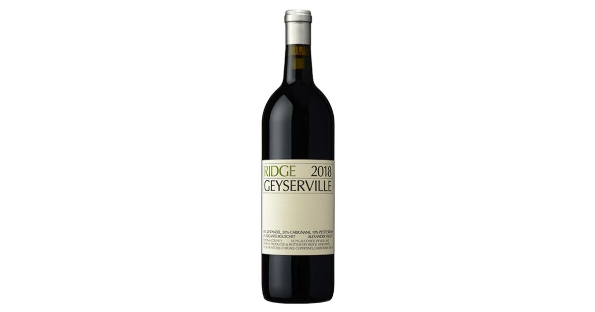 RIDGE GEYSERVILLE750ml Buy Ridge Vineyards Geyserville 2023 - VINVM