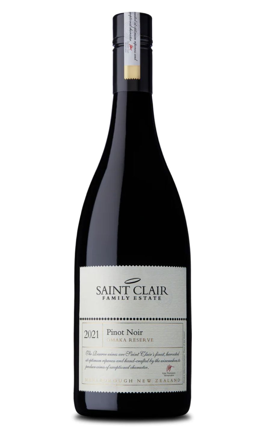 Buy Saint Clair Omaka Reserve Pinot Noir 2021 VINVM - Main Image
