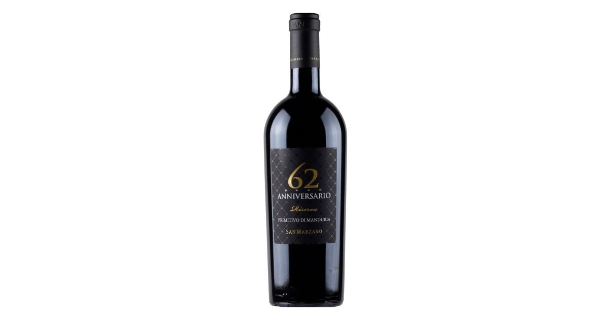 Buy San Marzano Anniversario 62 Primitivo di Manduria DOP Riserva