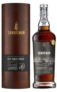 Sandeman 50 Year Old Tawny Port In Wooden Gift Box NV